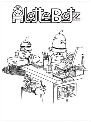 Tim talks to his mother while she works